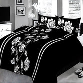 Duvet Cover, Duvet Cover Set, Complete Duvet Cover Set, Margret black Stripe Duvet Cover, Bedding Set,Bedding SetDuvet Covers, single duvet covers, double duvet covers, king size duvet covers, microfiber duvet covers sets, Microfiber bedding sets, 4Pcs Duvet Covers